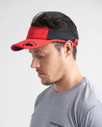 QUICK DRY VISOR - RED