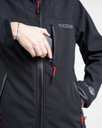 WOMENS SOFT SHELL JACKET (WITHOUT HOOD)