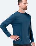 Mens UVActive Long Sleeve Tech Top - Stone