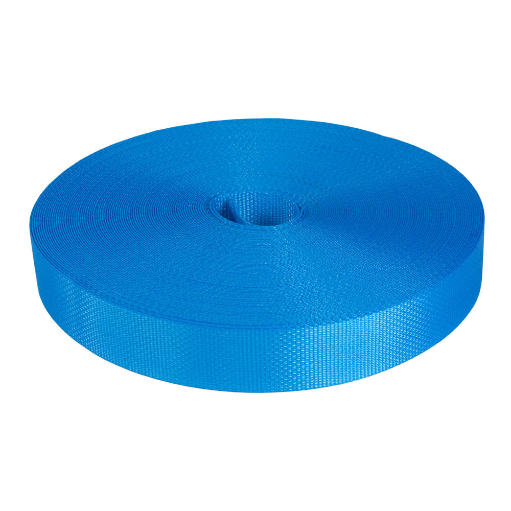 BLUE WEBBING FOR OPTIMIST BUOYANCY BAGS - MIN 50M