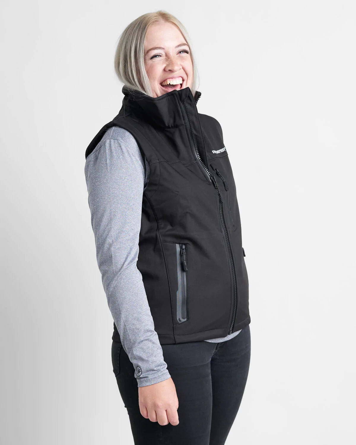 ADULT SOFT SHELL GILET - BLACK