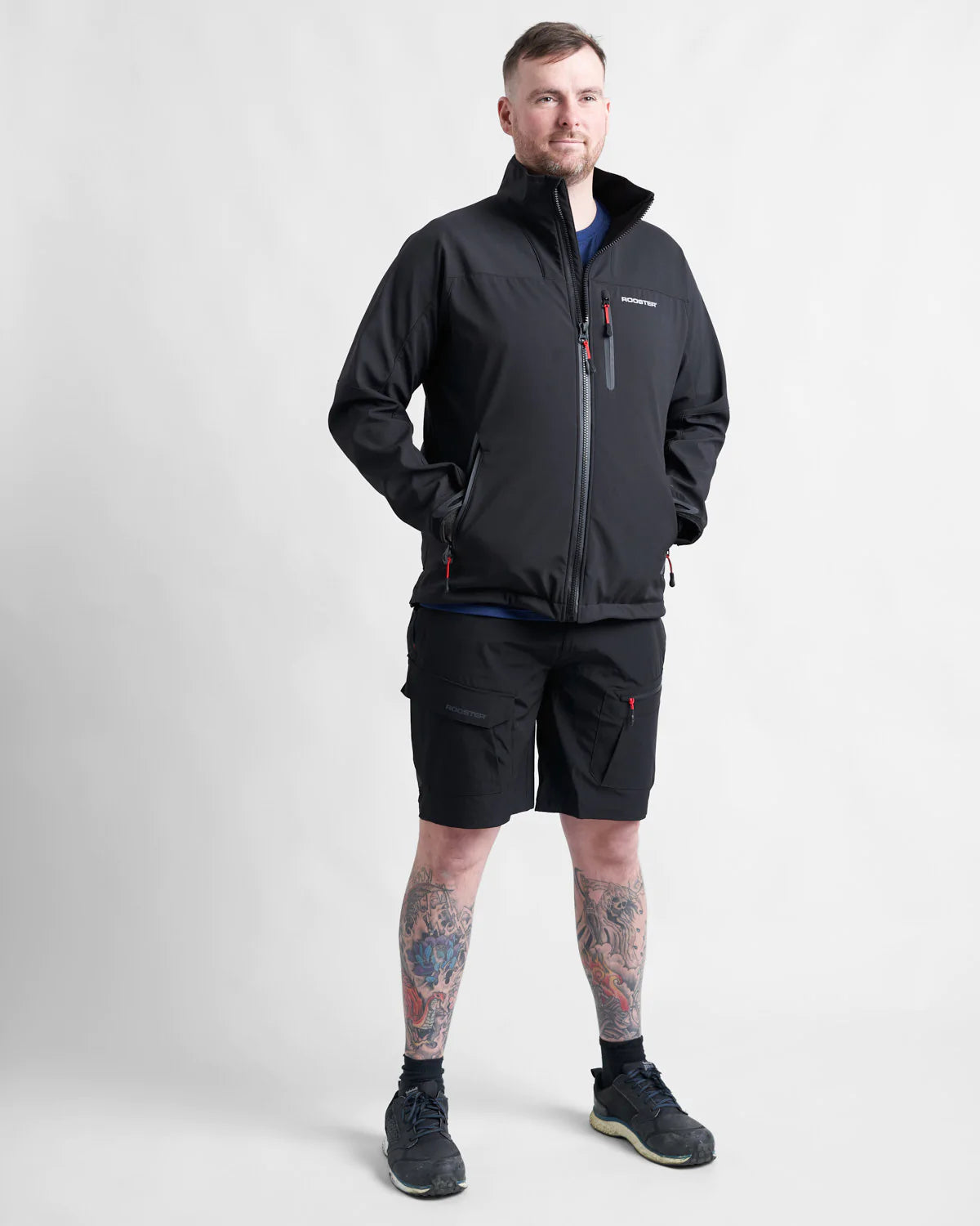 MEN SOFT SHELL JACKET (WITHOUT HOOD)