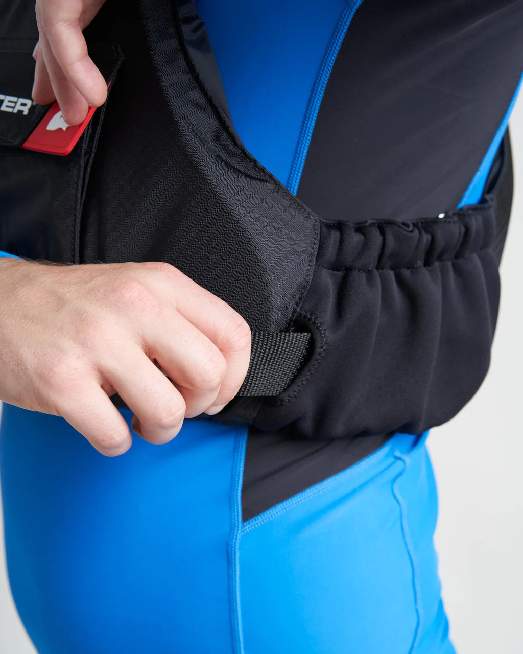 ADULT DIAMOND OVERHEAD BUOYANCY AID - BLACK