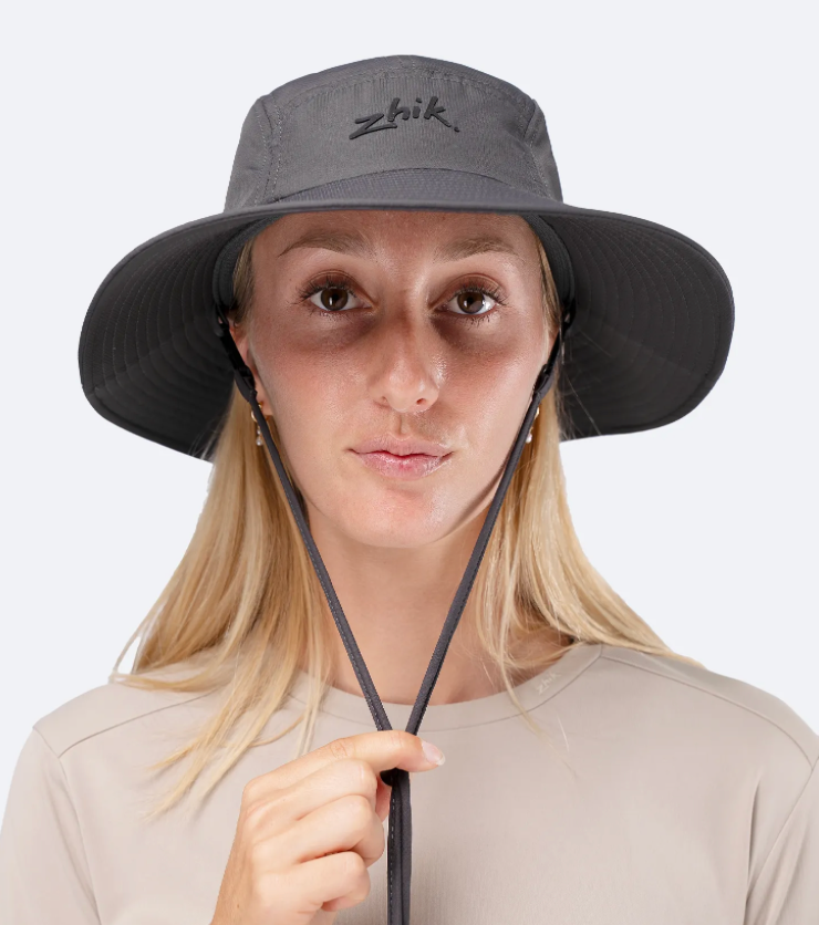 Wide Brim Hat - Slate