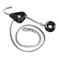 OPTIMIST HALYARD SYSTEM WITH LOW FRICTION RING