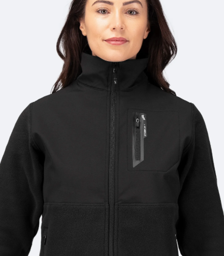 Womens Hybrid Fleece Jacket