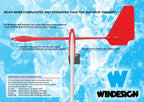 PRO WIND INDICATOR RED WINDESIGN SAILING - SET 10