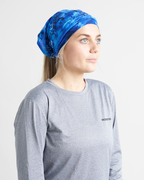 UV NECK SLEEVE FACE COVERING - AZURE