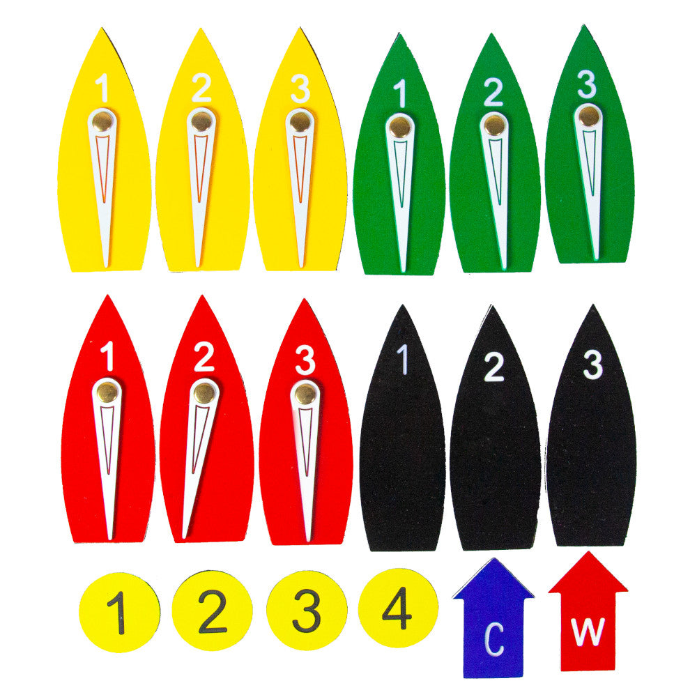 MAGNETIC PROTEST BOAT KIT - FULL SET - 18 PIECES