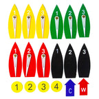 MAGNETIC PROTEST BOAT KIT - FULL SET - 18 PIECES
