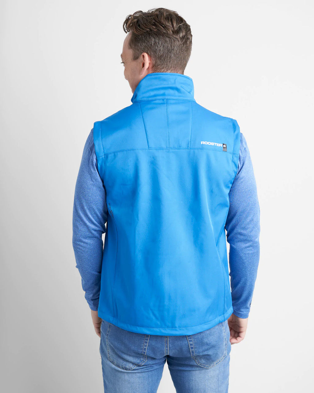 ADULT SOFT SHELL GILET - SIGNAL BLUE