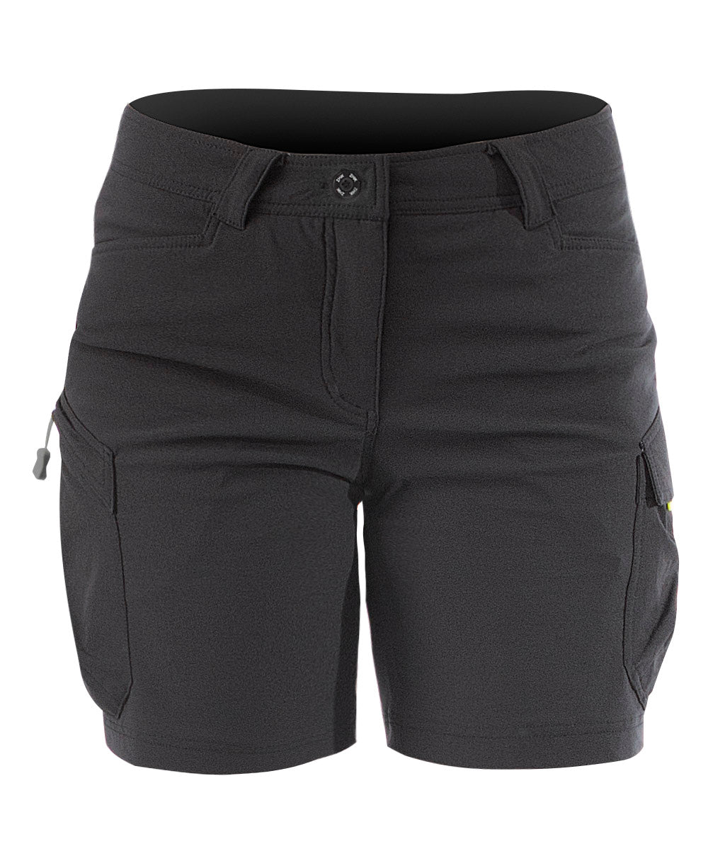 WOMENS HARBOUR SHORTS - BLACK