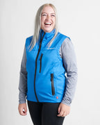 ADULT SOFT SHELL GILET - SIGNAL BLUE
