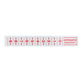 OPTIMIST TRIM STRIP RED OPTIPARTS - 20 PIECES