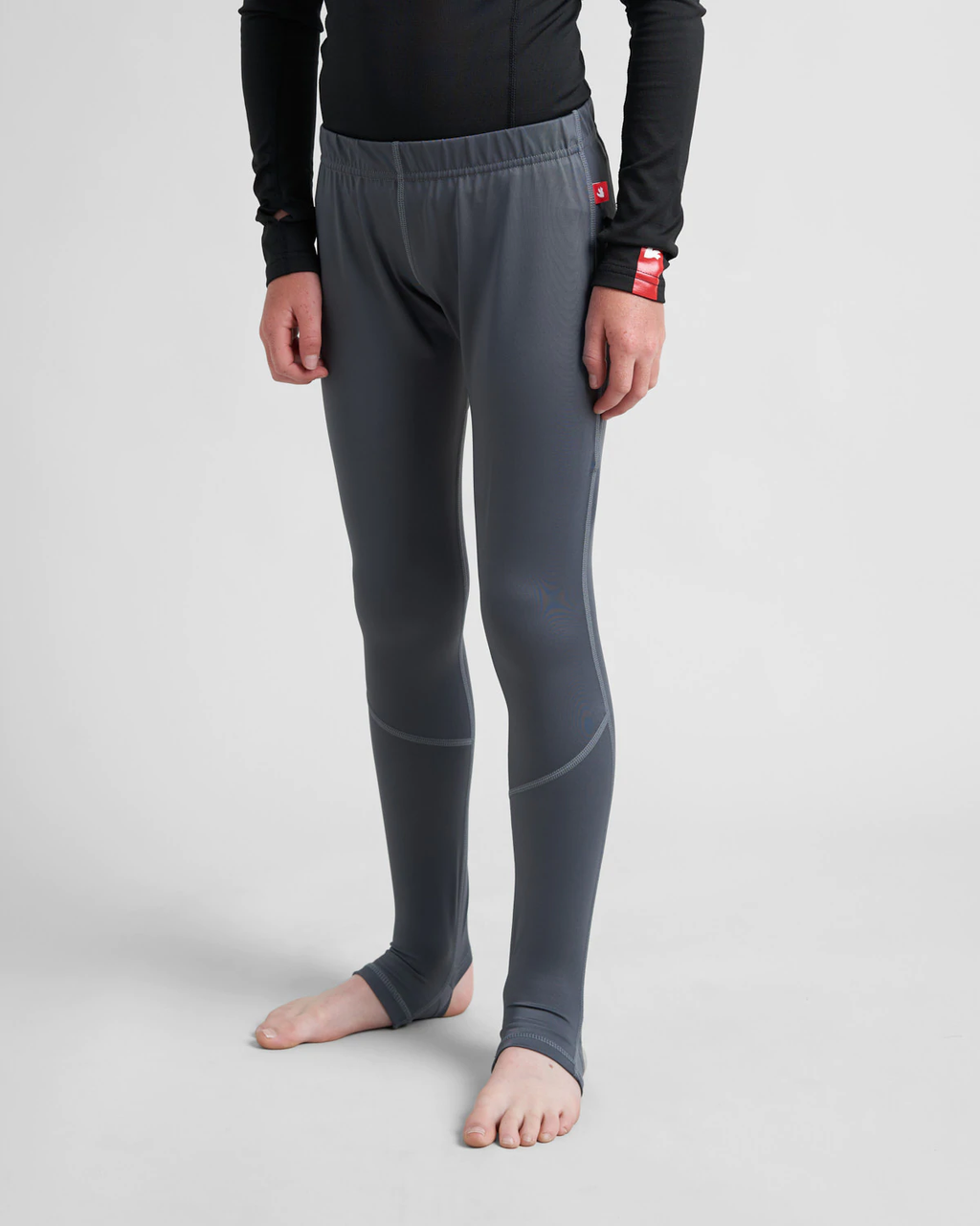 RASH LEGGINGS - GRAPHITE