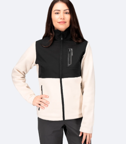 Womens Hybrid Fleece Jacket