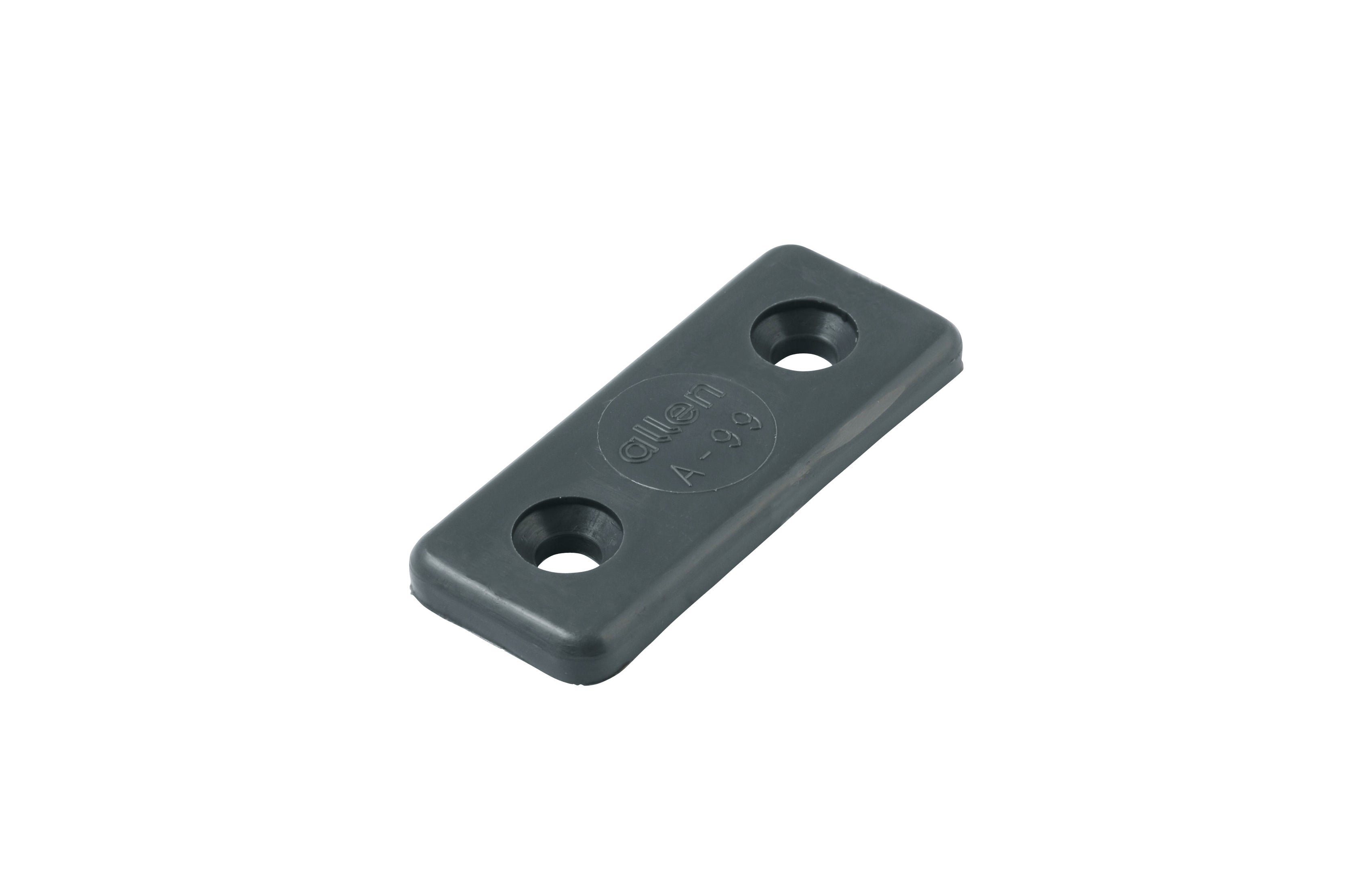 TOE STRAP PLATE WHITE