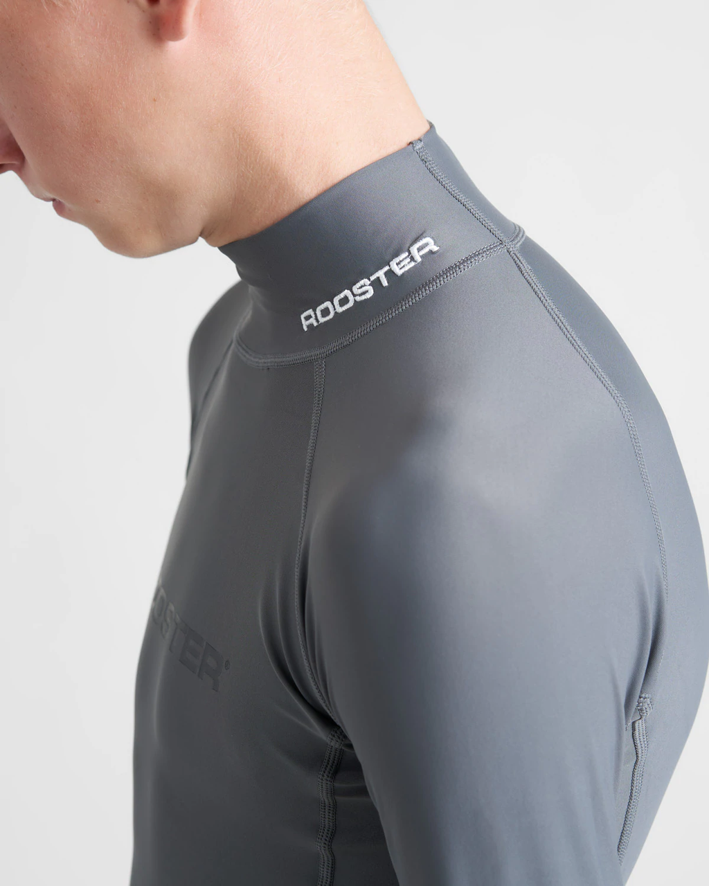 RASH TOP - LONG SLEEVED - GRAPHITE