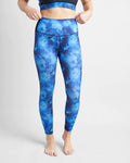 WOMENS UV SPORTS LEGGINGS -AZURE