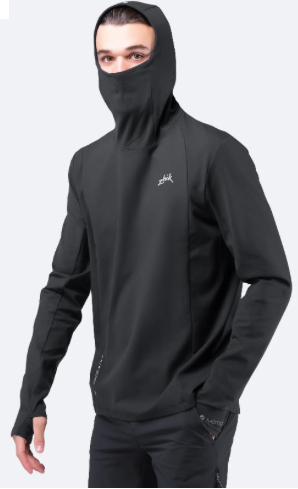 Mens ZhikMotion UPF50+ Long Sleeve Hooded Top