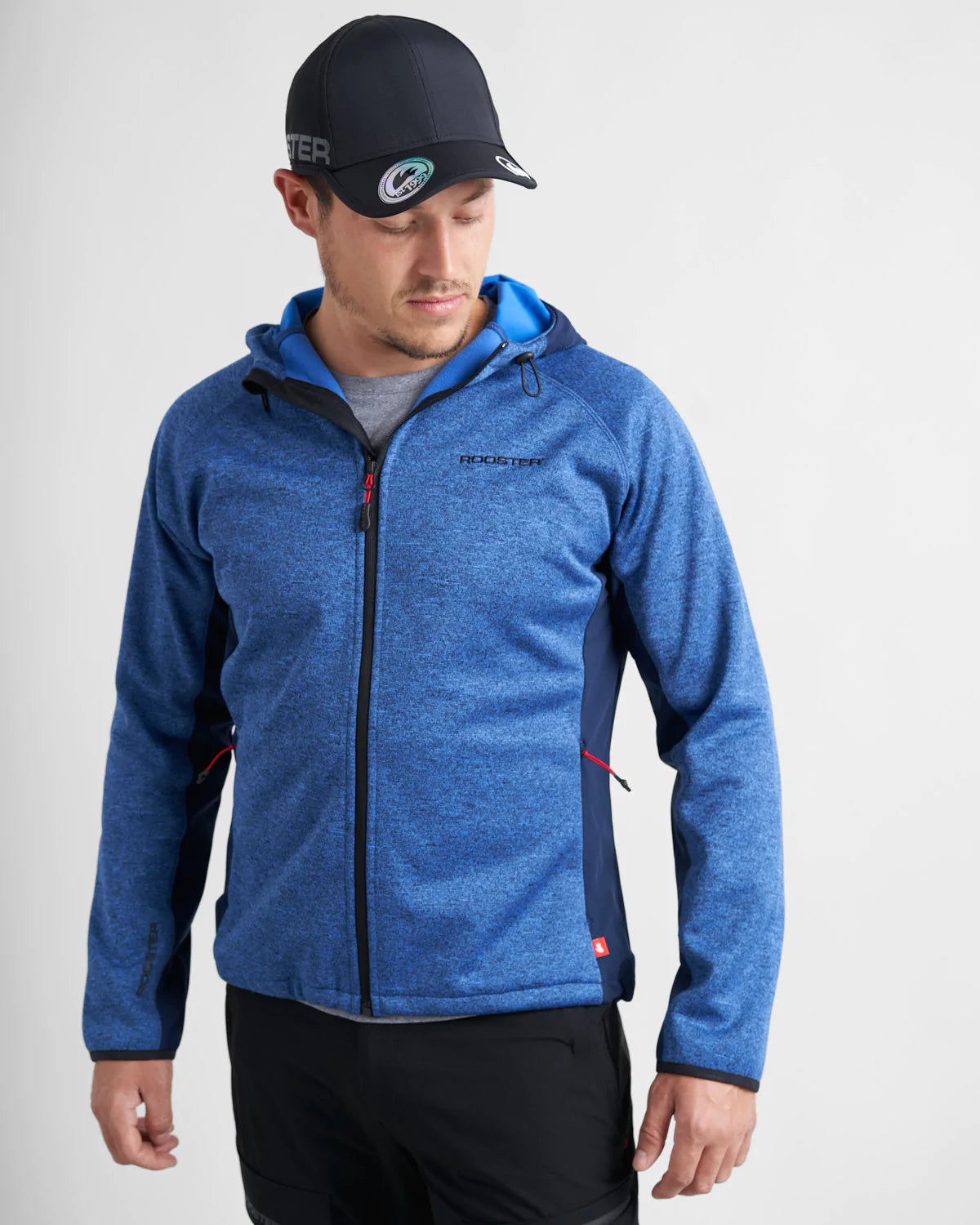 MEN HOODED TECH SWEATER