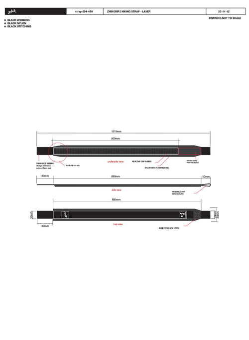 470 ZHIKGRIP II HIKING STRAP