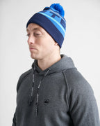 RECYCLED KNIT BEANIE - SIGNAL BLUE
