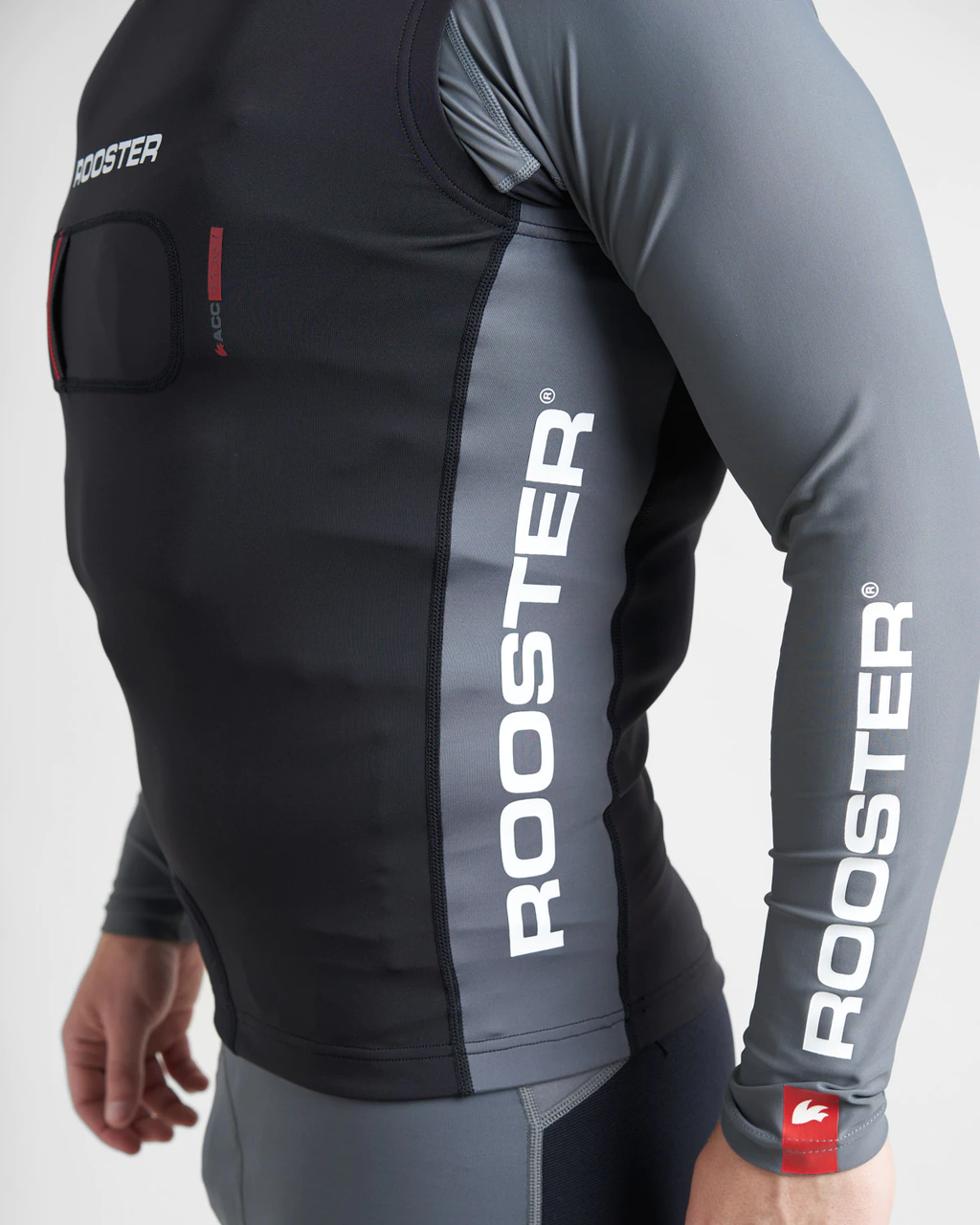 PRO COMPRESSION BIB FOR HARNESS WITH SAFETY KNIFE POCKET