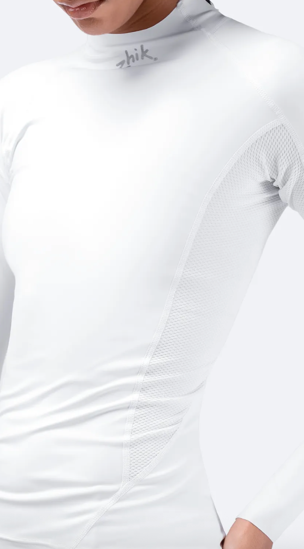 Womens Eco Spandex UPF50+ Long Sleeve Rash Guard