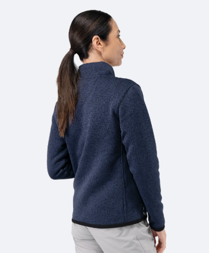 Womens Knit Fleece Jacket