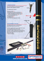 OPTIMIST RIGGING PACK BLACKGOLD MASTS OPTIPARTS
