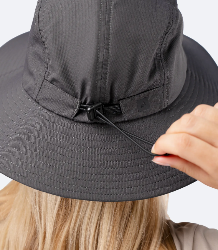 Wide Brim Hat - Slate