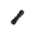 8MM DOG BONE - BLACK