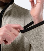 Mens Knit Fleece Jacket