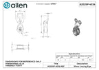 20MM PLAIN BEARING SINGLE WITH LACING EYE