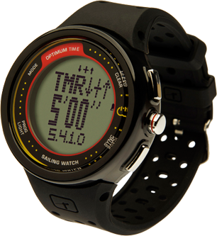 1231R PLASTIC RECHARGEABLE SAILING WATCH