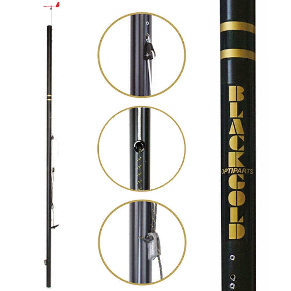 OPTIMIST BLACKGOLD MAST INCL. RIGGING PACK