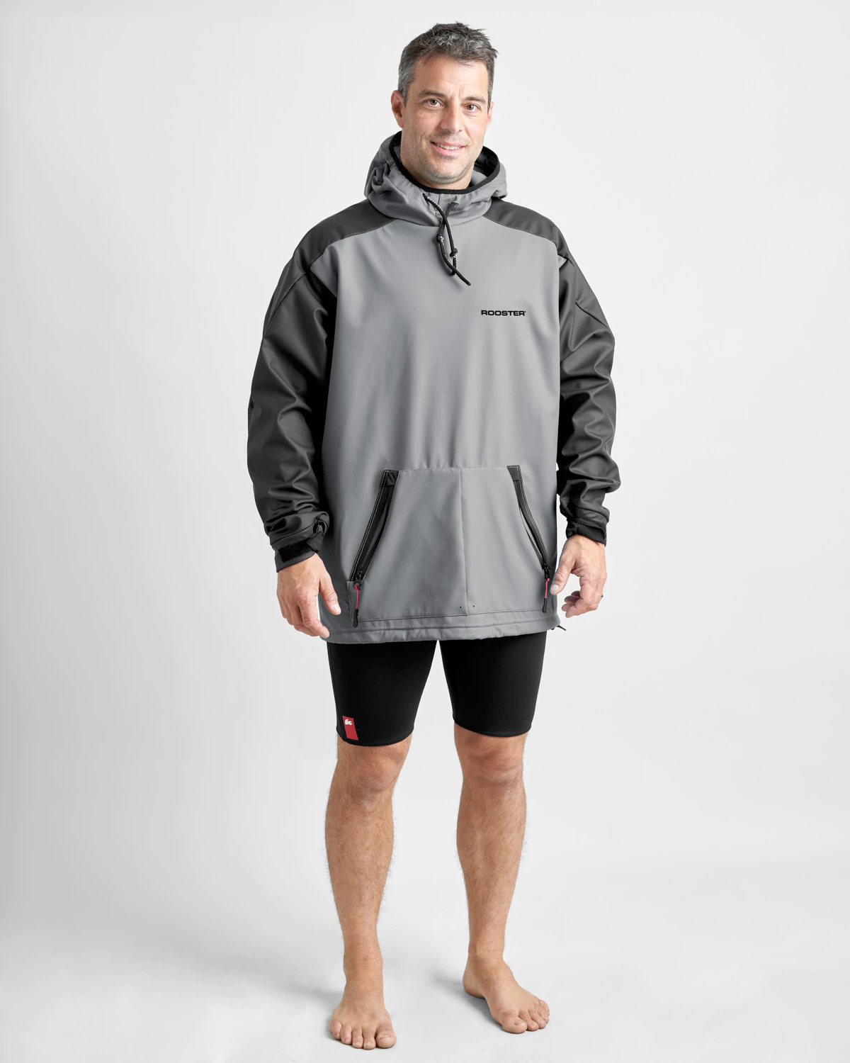 AQUAFLEECE HOODIE - GREY