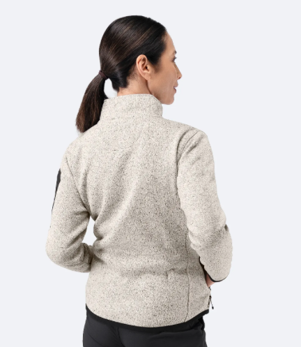 Womens Knit Fleece Jacket