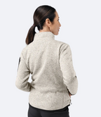 Womens Knit Fleece Jacket