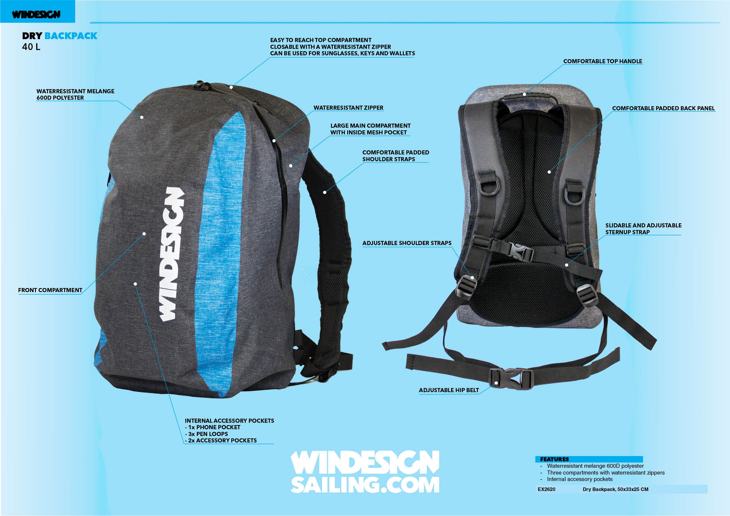 DRY BACKPACK