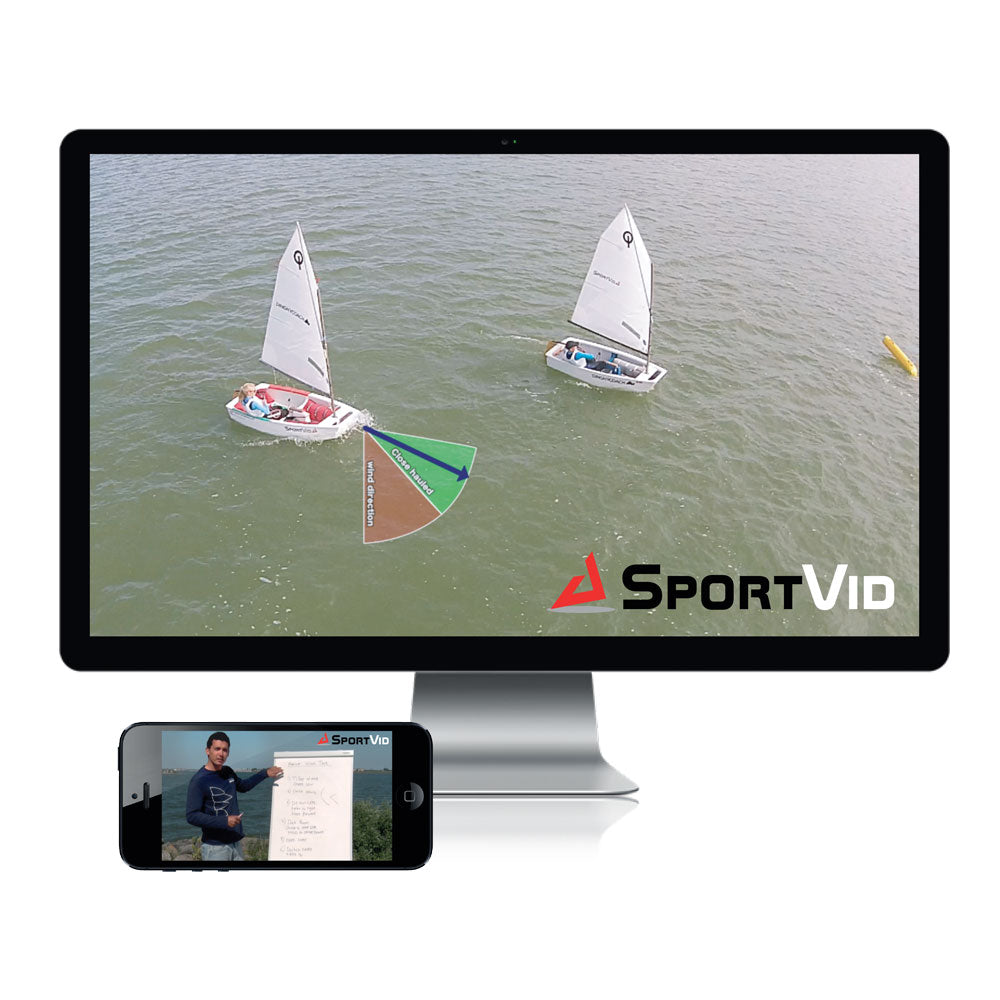 DINGHYCOACH OPTIMIST TECHNIQUE VIDEOCARD