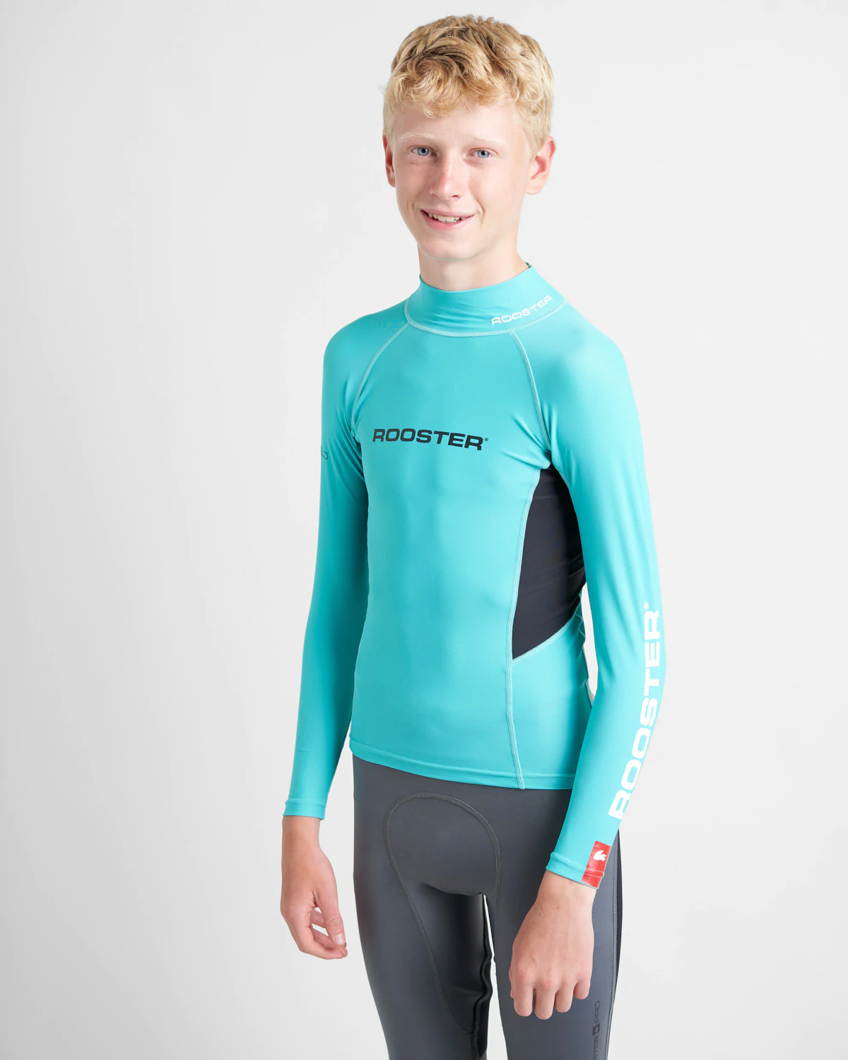 RASH TOP - LONG SLEEVED - TEAL