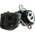 30MM TRIPLE BLOCK WITH BECKET AND INVERTED CLEAT