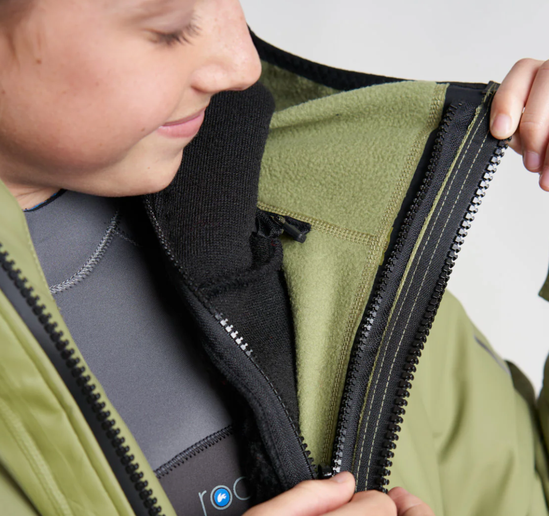 Aquafleece Robe - KHAKI