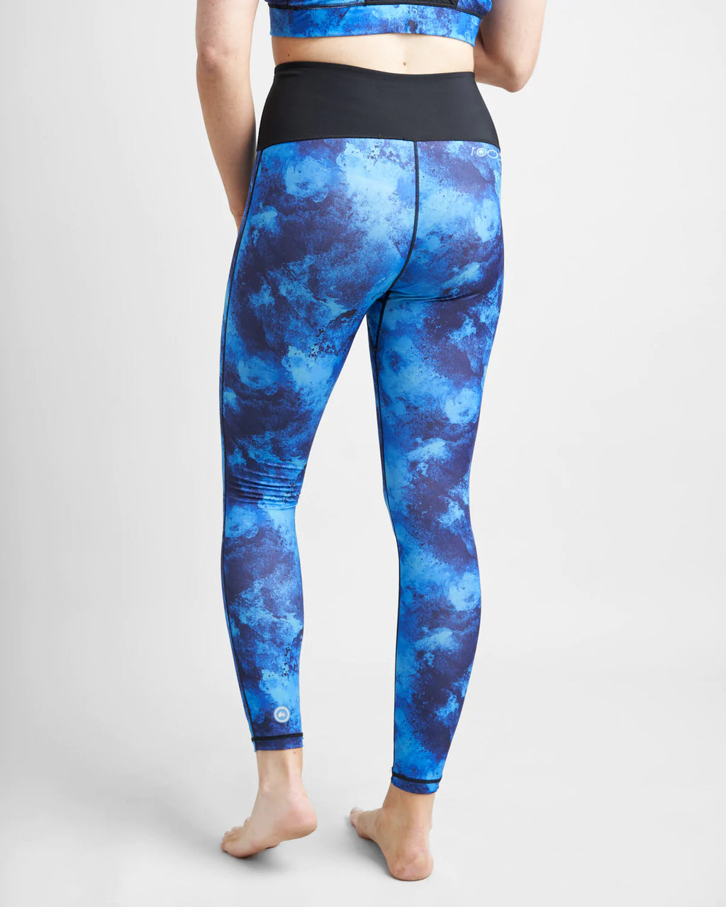 WOMENS UV SPORTS LEGGINGS -AZURE