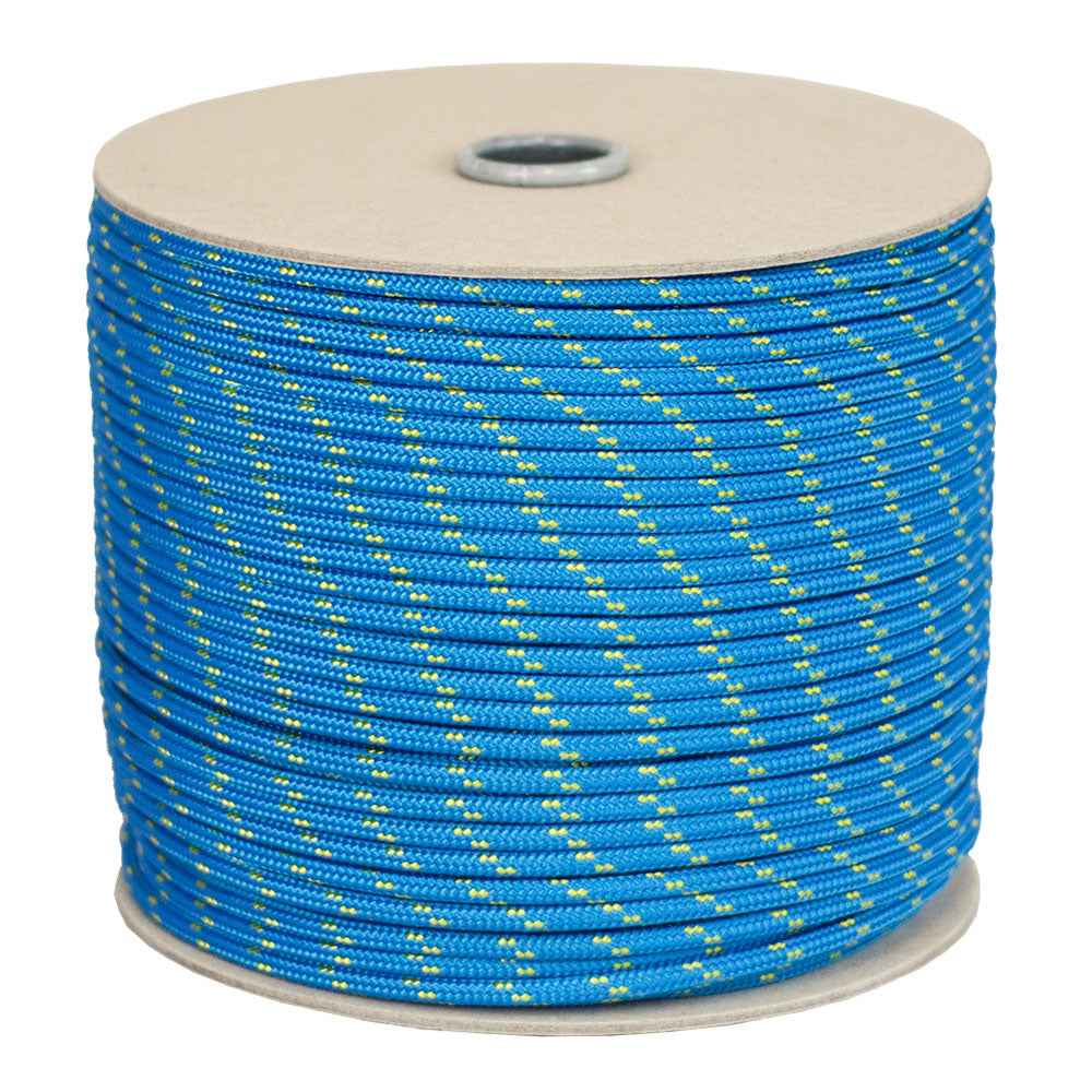 6 MM POLYESTER TRIMLINE BLUE/YELLOW – (P/M)