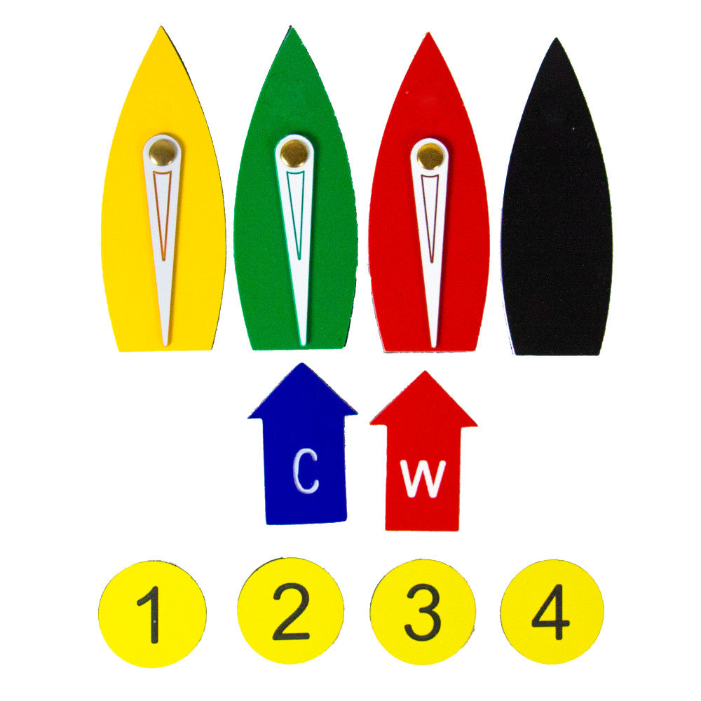 MAGNETIC PROTEST BOAT KIT - TRAVEL SET - 10 PIECES