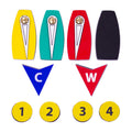 MAGNETIC PROTEST KIT OPTIMIST – TRAVEL SET