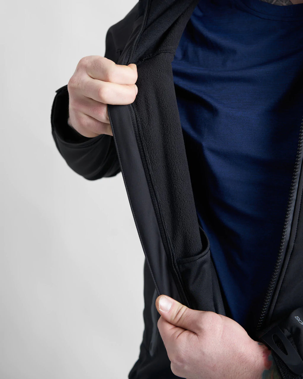 MEN SOFT SHELL JACKET (WITHOUT HOOD)
